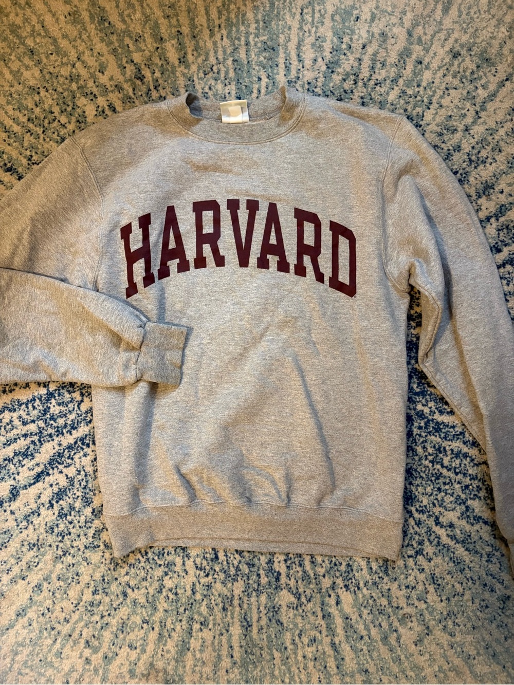 Harvard Gray Crewneck Sweatshirt
